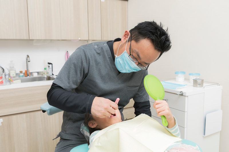フッ素塗布