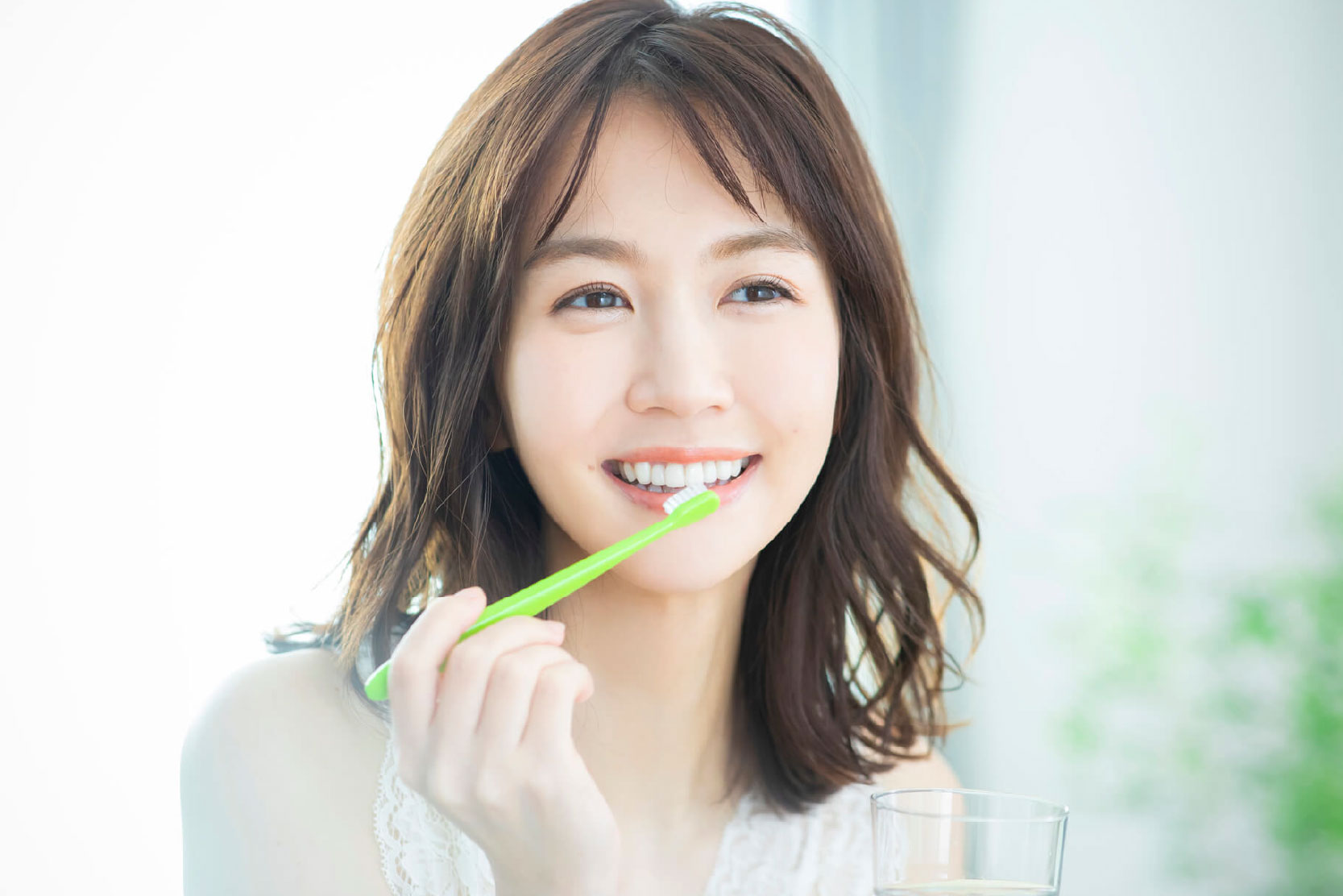 食事や歯みがきのストレスなし